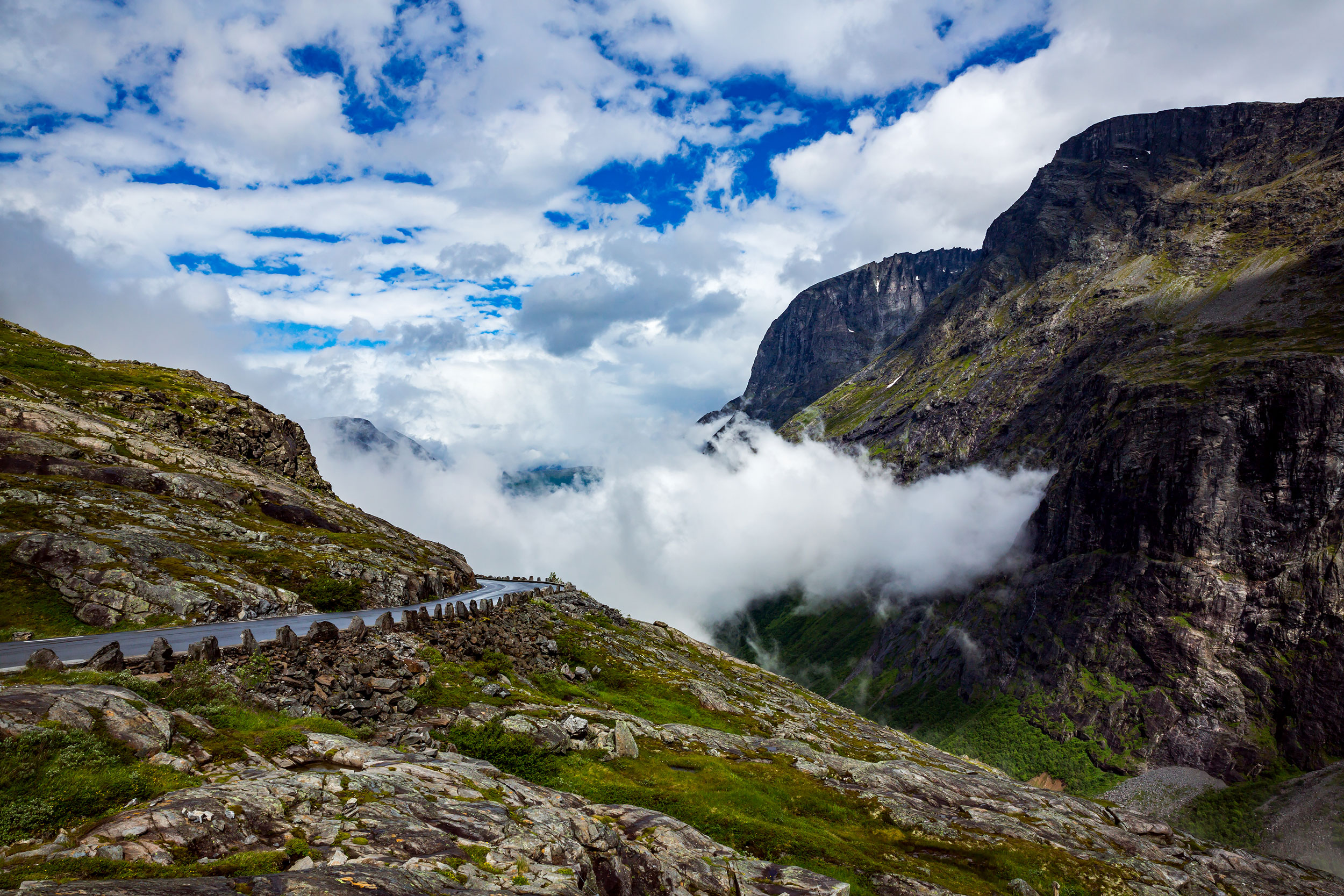 Cloudy mountains